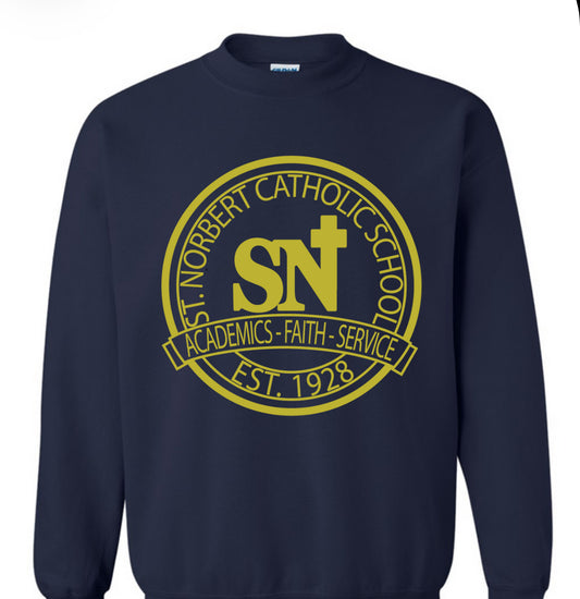 SNS Uniform- Navy Crewneck