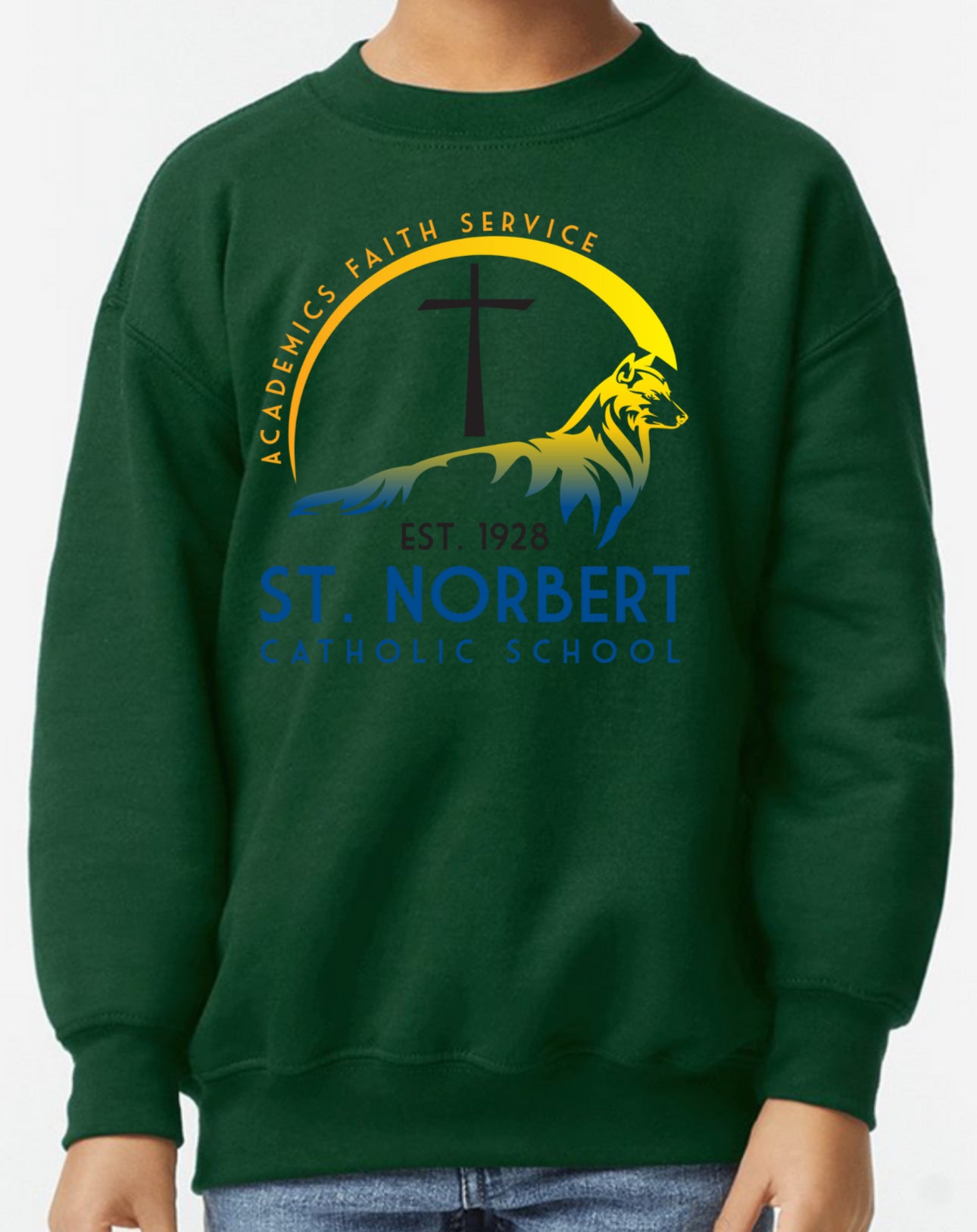 SNS Uniform- Forest Green Hoodie