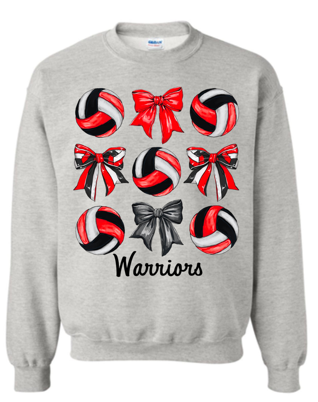 Volleyball Bows- Warriors