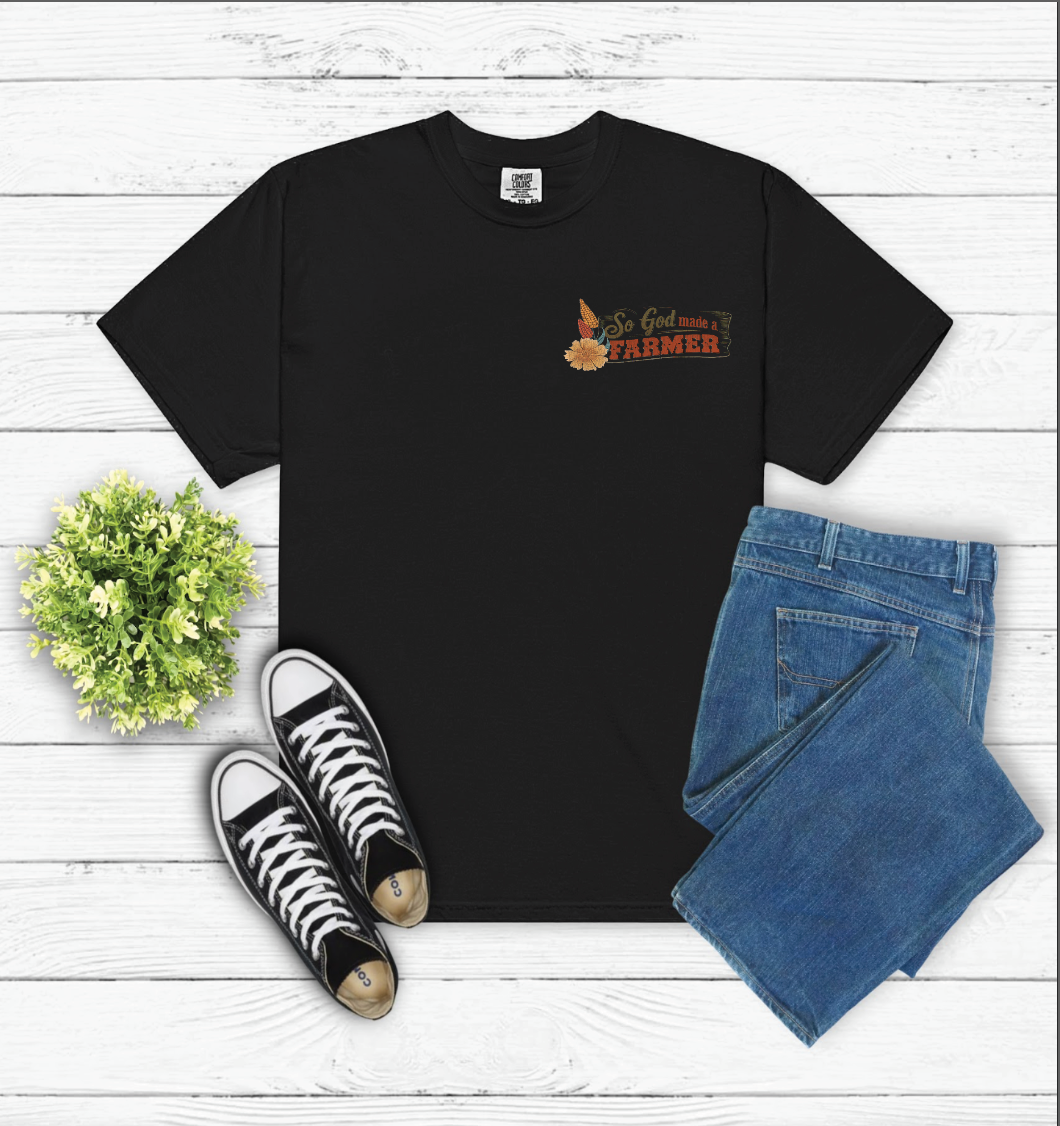 So God Made A Farmer- Light Print Back
